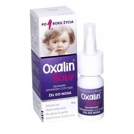 Oxalin Baby, 0,25 mg/g, żel do nosa, 10 g