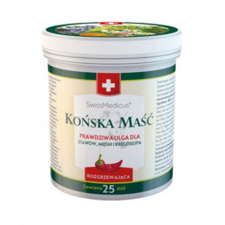 Końska Maść Rozgrzewająca Herbamedicus 250ml