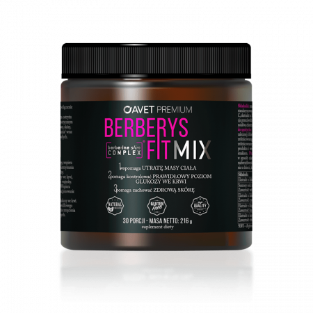 Berberys Fit Mix Avet Premium odchudzanie proszek 216g