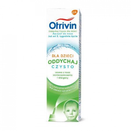 Otrivin Oddychaj Czysto dla dzieci, aerozol do nosa 100 ml