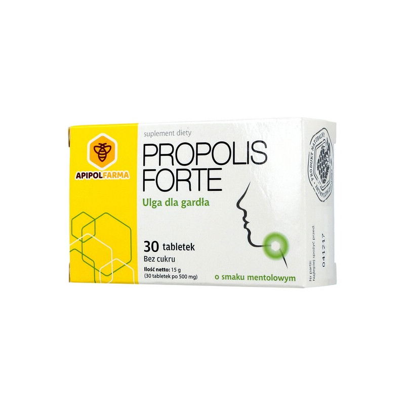 Propolis Forte Tabletki Do Ssania O Smaku Mentolowym Bez Cukru 30 Szt Apteka Internetowa Puls 5685
