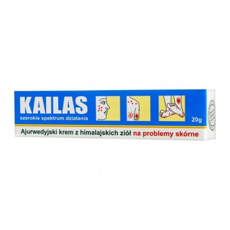 Kailas, ajurwedyjski krem z himalajskich ziół na problemy