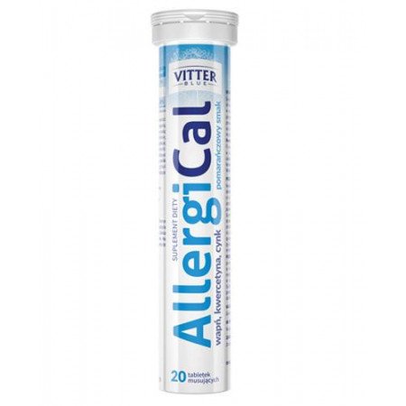 Allergical Vitter Blue 20 tabletek musujących (data ważności