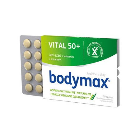 Bodymax Vital 50+, 30 tabletek (data ważności 31-10-2022)