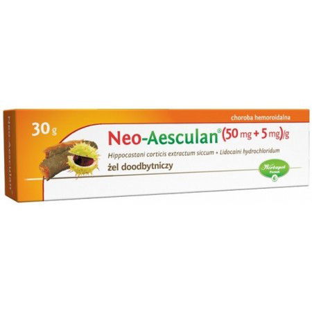 NEO-AESCULAN żel doodbytniczy na hemoroidy 30 g