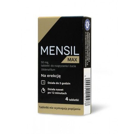 Mensil Max 50 mg 4 tabl.