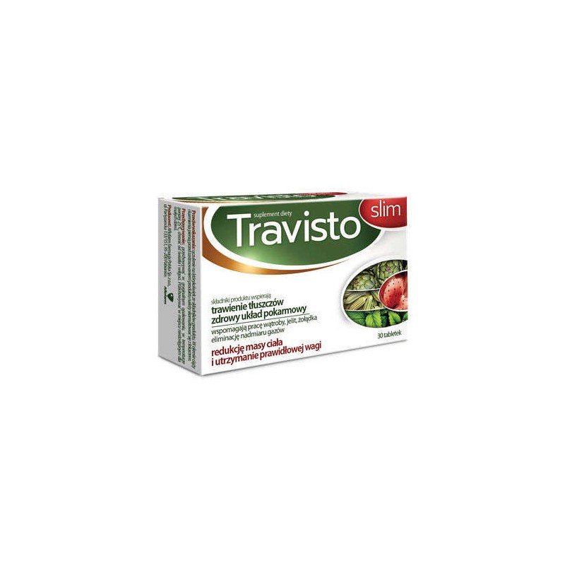 Travisto Slim - naturalny suplement diety, 30 tabletek