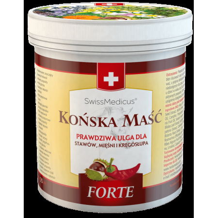 Końska Maść Rozgrzewająca Forte 500 ml