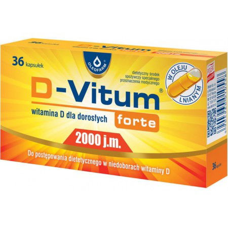 D-VITUM FORTE 2000 j.m. - 36 kapsułek