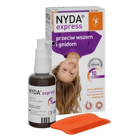 NYDA express aerozol 50 ml (butelka z pompką)