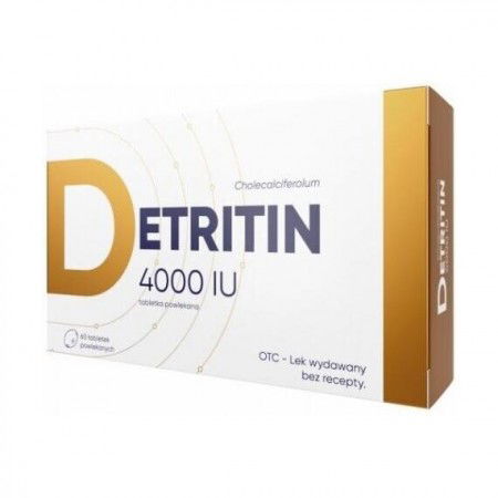 Detritin 4000 I. U. 60 tabletek