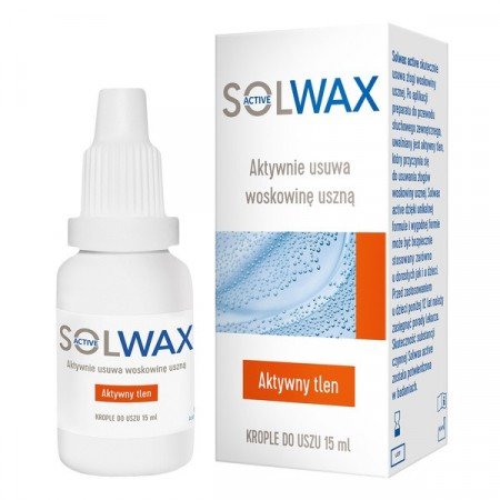Solwax Active, krople, 15 ml