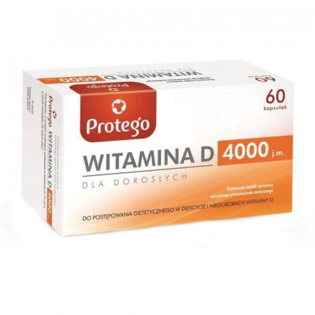 Protego Witamina D 4000 - 60 kapsułek