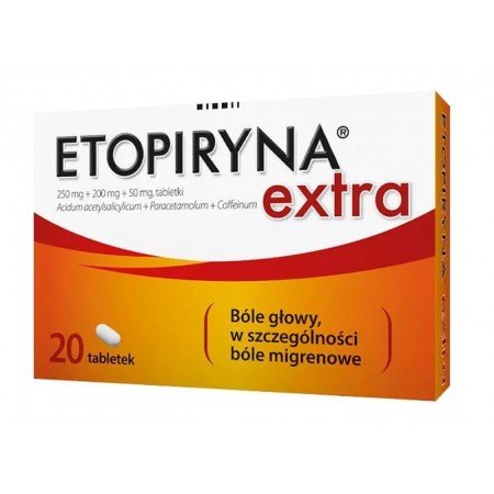 Etopiryna Extra - 20 tabletek