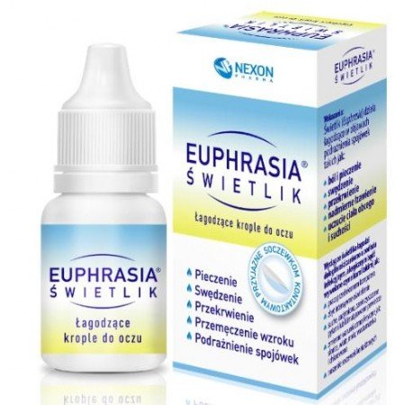 Euphrasia Świetlik - łagodzące krople do oczu, 10 ml