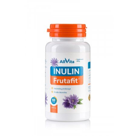 Inulina Frutafit 60 tabletek błonnik pokarmowy Allvita