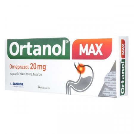 Ortanol Max kapsułki dojelitowe 20 mg 14 tabletek