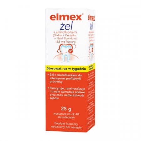 ELMEX, żel do fluoryzacji, 25 g