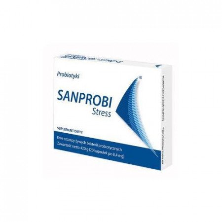 Sanprobi Stress probiotyk, 20 kapsułek