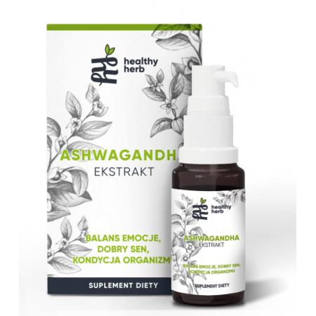 Healthy Herb ekstrakt ashwaganda 30 ml