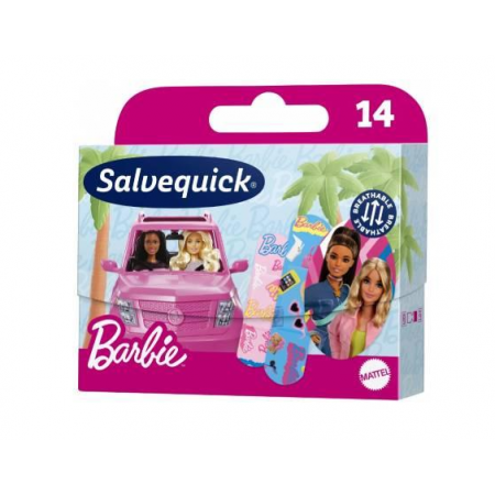 Salvequick Barbie Plastry 14szt