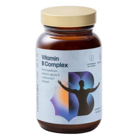 Health Labs vitamin b complex 60 kaps men