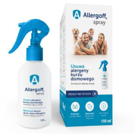 Allergoff Spray neutralizator alergenów roztoczy kurzu domowego