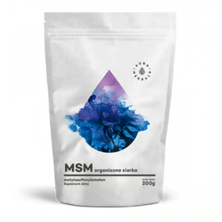 Aura Herbals MSM proszek - 200 g