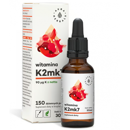 Witamina K2 MK7 płyn - 30 ml
