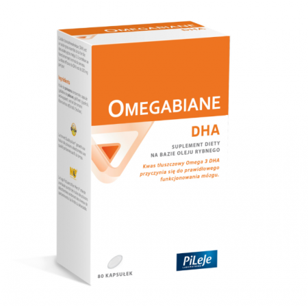 Omegabiane DHA kapsułki - 80 kaps.