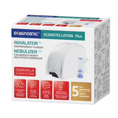 Diagnostic Econstellation Plus Inhalator kompresorowy tłokowy