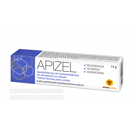 Apiżel Żel stomatologiczny specjalistyczny - - 15 g