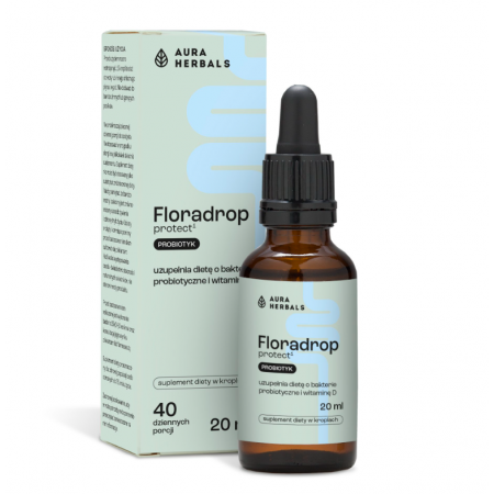 Aura Herbals Floradrop Protect Probiotyk krople doustne - 20 ml