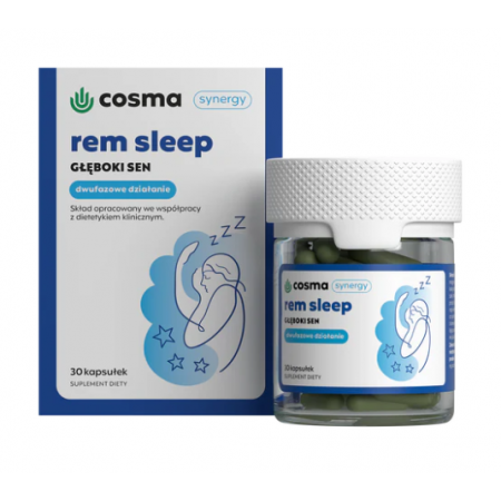 Cosma Cannabis Rem Sleep kapsułki - 30 kaps.