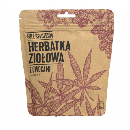 Full Spectrum Herbatka Konopna Z Owocami herbata - 40 g