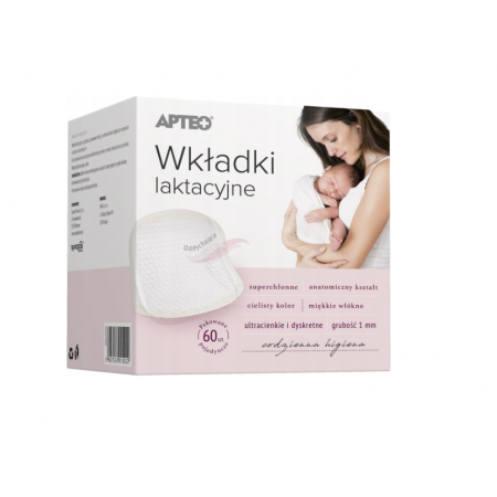 Apteo Wkładki laktacyjne - - 60 szt.