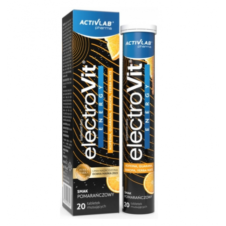 ElectroVit Energy ActivLab Pharma smak pomarańczowy tabletki