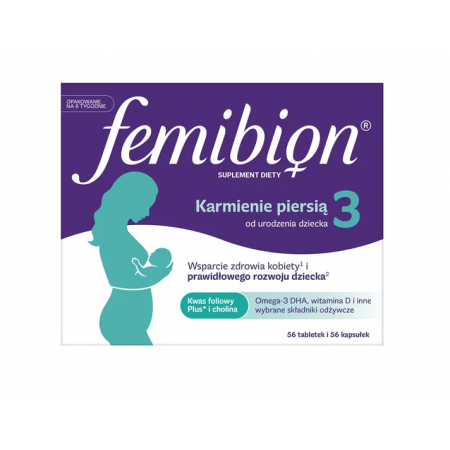 Femibion 3 Karmienie piersią 28 tabletek+28 kapsułek