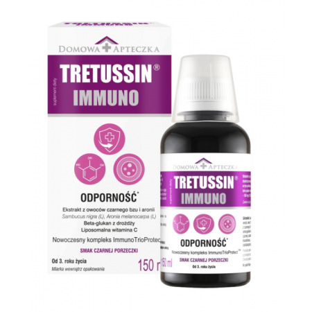Tretussin Immuno płyn - 150 ml