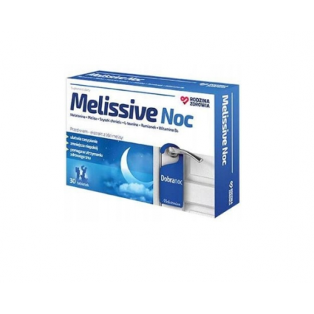 Rodzina Zdrowia Melissive noc tabletki - 30 tabl.