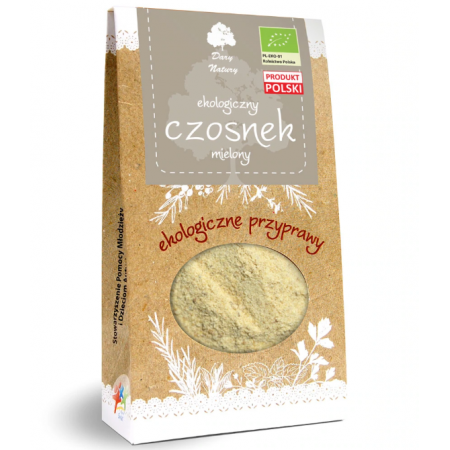 Dary Natury Eko czosnek mielony 50 g