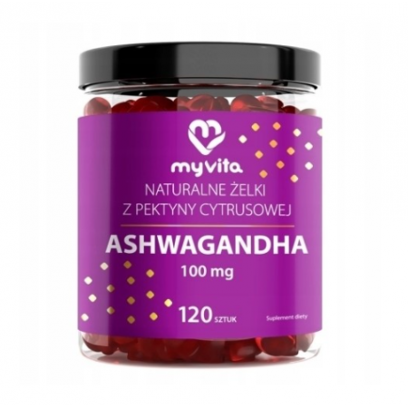 MyVita Ashwagandha żelki - - 120 szt.