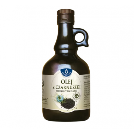Olej z czarnuszki płyn - 500 ml
