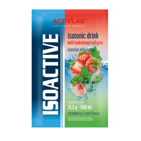 Isoactive truskawka- mięta 1 saszetka
