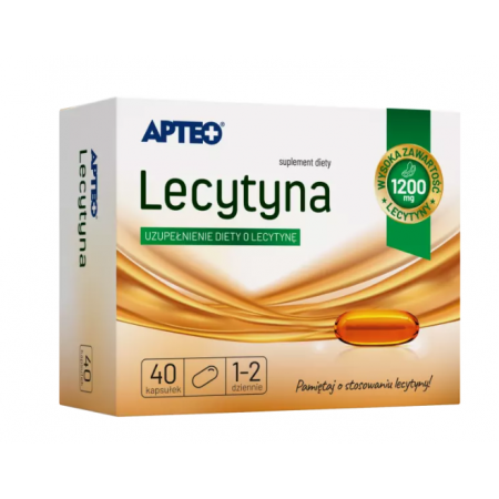 Lecytyna 1200 mg APTEO 40kaps.