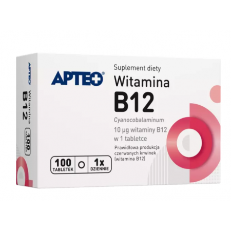 Witamina B12 APTEO tabl. 100 tabl.