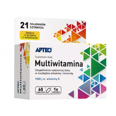 Multiwitamina Apteo tabletki powlekane - 60 tabl.