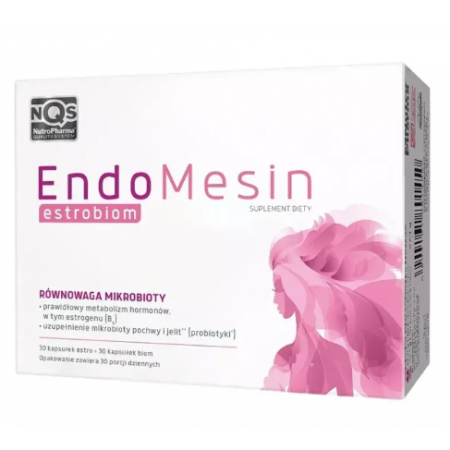 EndoMesin Estrobiom kapsułki - 30 kaps. (+ 30 kaps.)