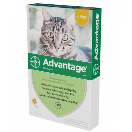 Advantage 40 roztwór do nakrapiania na skórę 100 mg/ml 4 tub._2