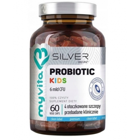 MyVita SILVER Probiotic KIDS kapsułki - 60 kaps.